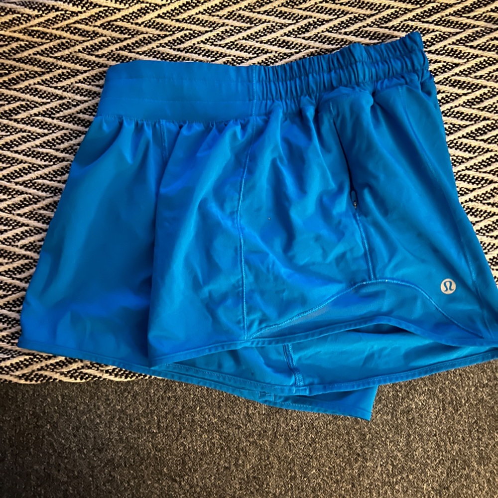 lululemon athletica Blue Athletic Shorts